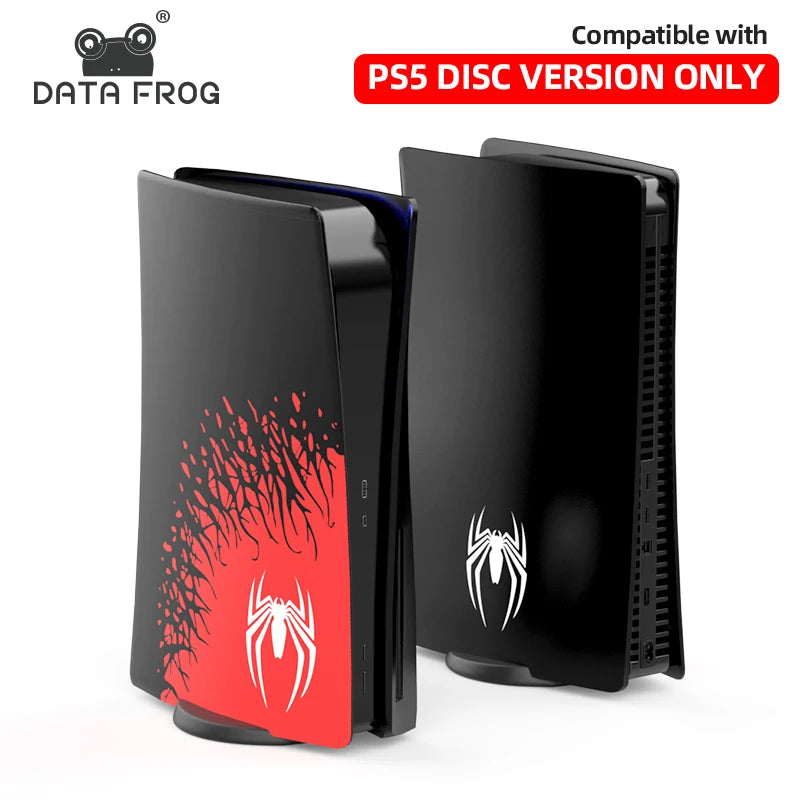 Data Frog PS5 Protective Hard Shell Cover - Premium ABS Replacement Faceplate for PlayStation 5 Disc Version