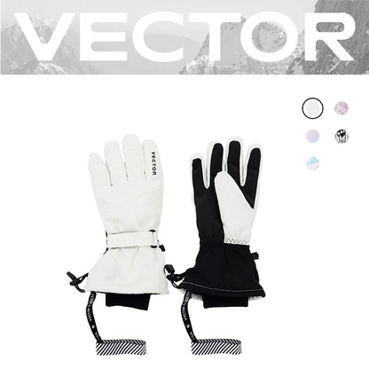 2-in-1 Extra Thick Ski Gloves – Waterproof, Windproof Winter Mittens for Men & Women