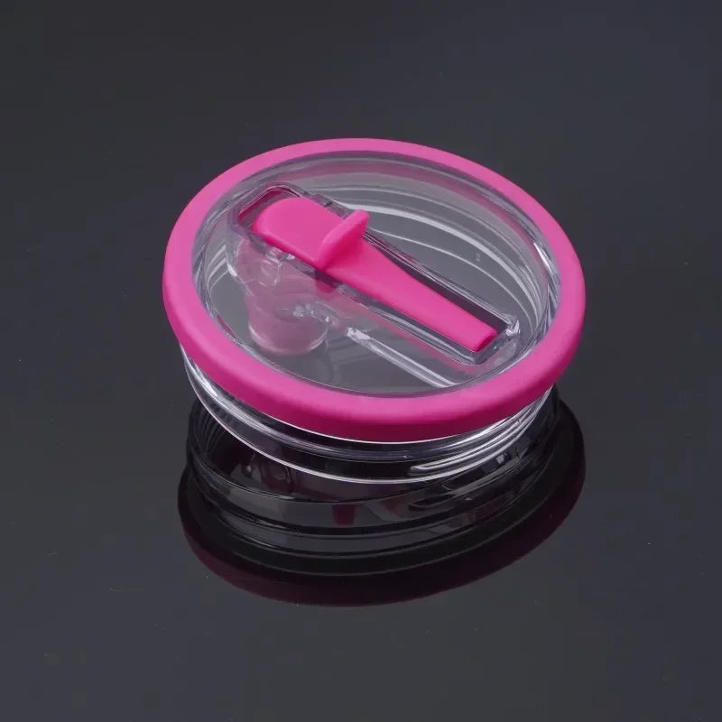 Stanley 40oz Spill-Proof Cup Cover – Replaceable Eco-Friendly Lid with Spiral Straw, Creative Cup Accessory