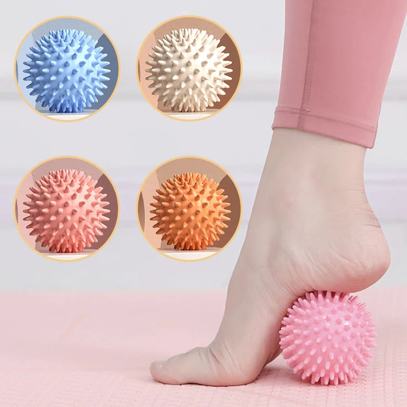 Massage Ball Fascia Muscle Relaxation – Yoga Fitness, Shoulder, Neck & Foot Massage for Meridian Relief