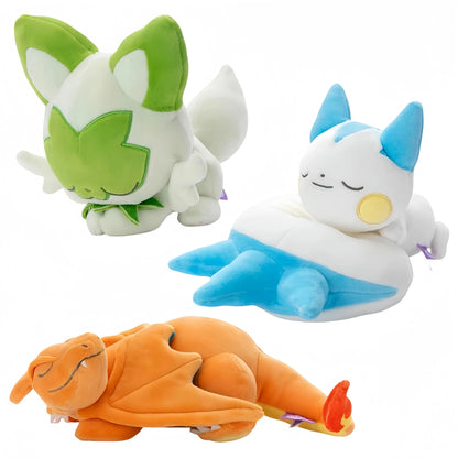 Pokemon Sleeping Plush Toy Series – Pikachu, Gengar, Sprigatito, Pachirisu, Charizard Stuffed Doll Peluche Xmas Gift