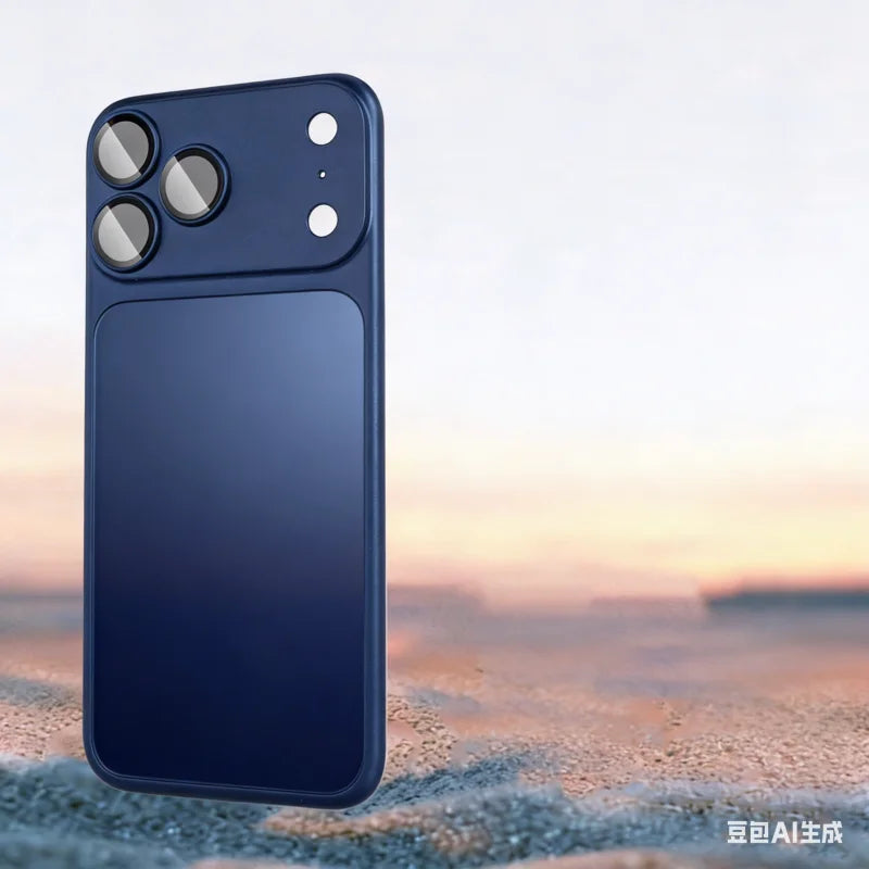 AG Matte Glass MagSafe iPhone Case - Magnetic Wireless Charging & Camera Protection