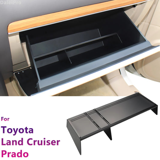 Toyota Land Cruiser Prado LC150 Glove Box Organizer - Storage Divider Tray for 2010-2018 Models