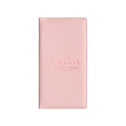 Men & Women Car Registration & Insurance Card Holder – PU Leather License Holder for Driver's License