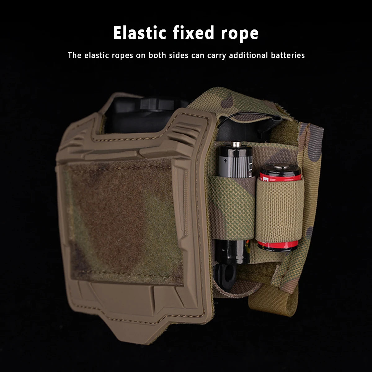 Agilit Style Tactical Helmet Rear Pouch - Battery Storage and Counterweight Bag for NVG Night Vision Gear and OPS-CORE Helmet Covers