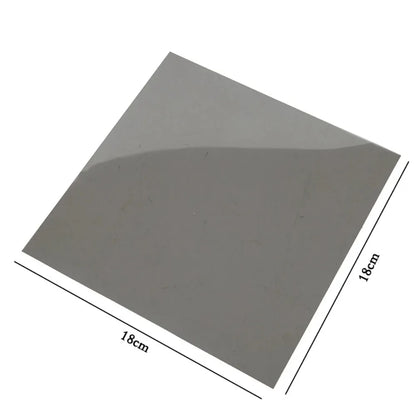 18 × 18cm Polarizing Film Sheet - LCD Screen Repair Polarizer for Watches, Multimeters and Calculators