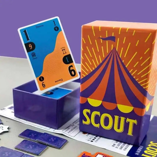 Scout Circus Card Game – Fun 2–5 Player Party Poker Style Board Game Deck