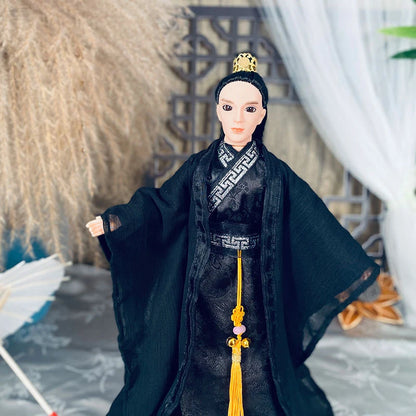 30cm 1/6 Prince Hero Man Doll – Chinese Ancient Costume Martial Arts Figure Desktop Decor Gift