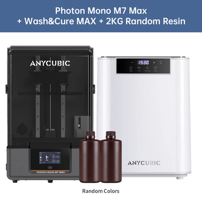 ANYCUBIC Photon Mono M7 Max 3D Printer — Ultra-Large 14.7L LCD Resin Printer with 298x168x300mm Build Volume