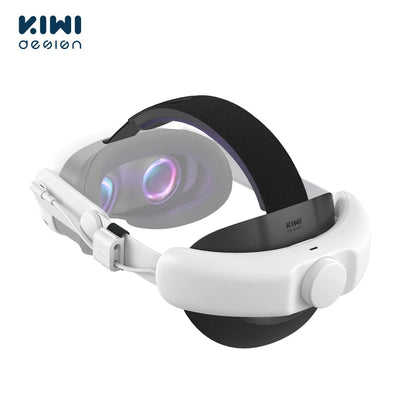 KIWI Design 6400mAh Battery Head Strap - Power-Enhancing Compatible Accessory for Meta Quest 3 (Not for Our Charging Stand)