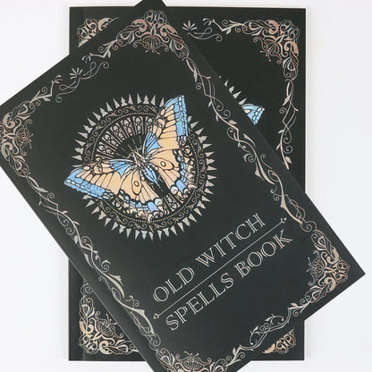 Old Witch Spells Book – Beginner Magic Grimoire & Ritual Notebook for Witches & Wizards | Perfect Halloween, Christmas & Gift Idea