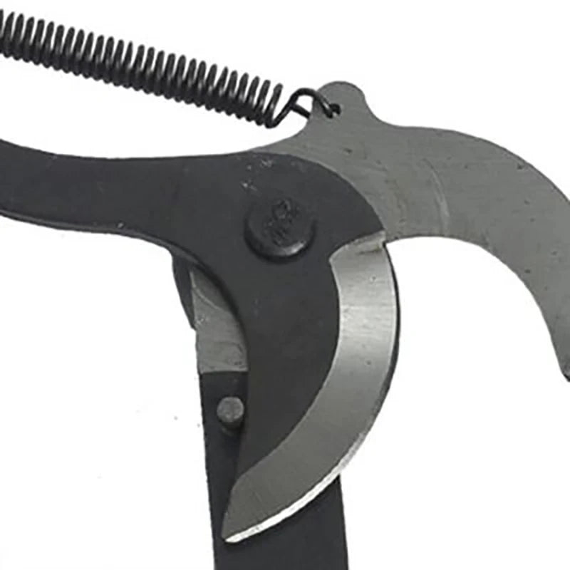 High-Altitude Extension Lopper Branch Scissors - Extendable Fruit Tree Pruning Saw Cutter Garden Trimmer Tool with Rope