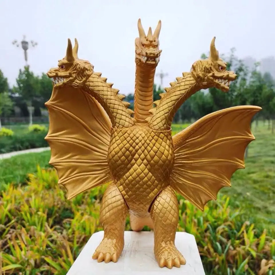 24cm Godzilla King of Monsters Action Figure – Mechanical Red Lotus Planet Collectible Toy, Birthday Gift for Kids