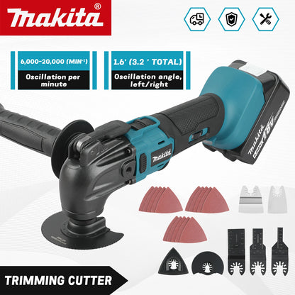 Makita 18V Brushless Quick-Release Oscillating Multi-Function Tool – Electric Trimmer Renovator