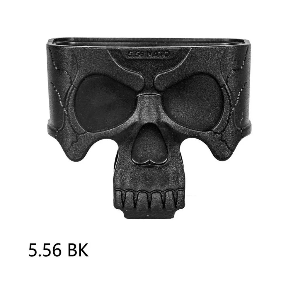 5.56/7.62 Skull Rubber Magazine Pull Loop – Tactical Mag Assist for M4 AK AR15 Airsoft & Hunting Gear