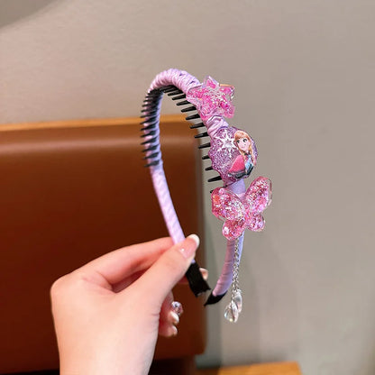 Kawaii Anime Frozen Sanrio Princess Crown - Elsa Headdress Jewelry for Girls & Baby - Party Decoration & Gift Accessory