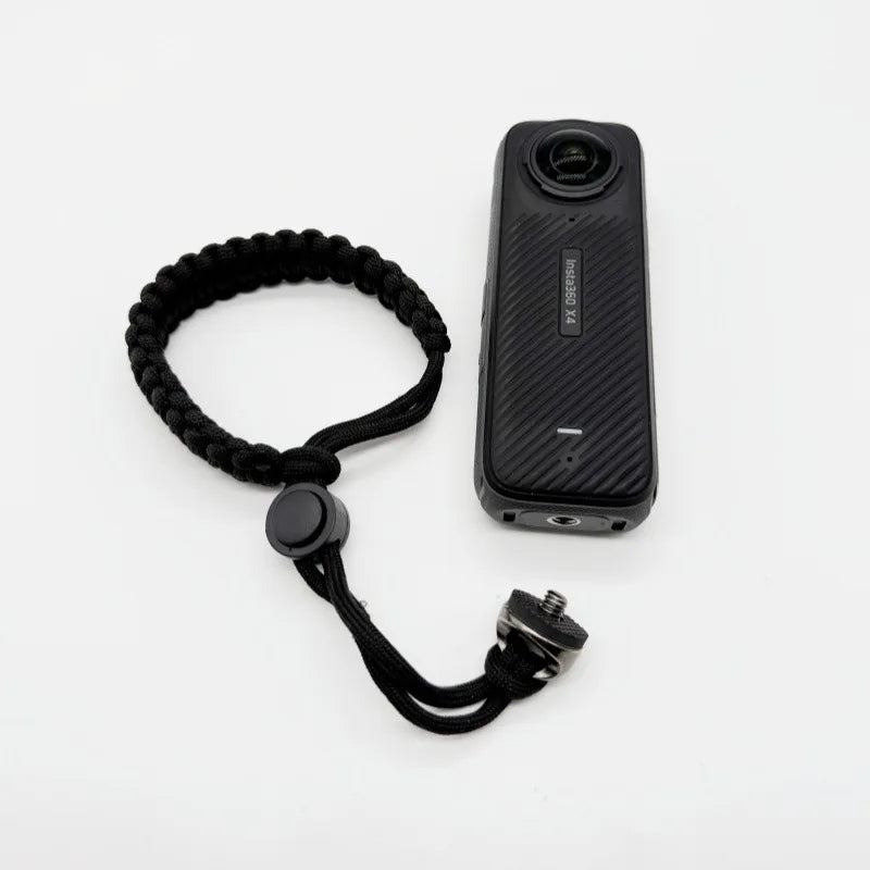 GoPro Wrist Strap Mount - Anti-Lost Woven Hand Strap with 1/4 Screw Adapter for GoPro Hero 13 12 11 10 DJI Osmo Action 5 4 Insta360 X4
