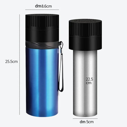 LCD Insulin Cooler Flask – Portable Outdoor Mini Vacuum Refrigerator for Medicine and Beverage Storage, Drug Cooler Fridge