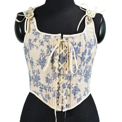 Sexy Lolita Underbust Corset – Slimming Bandage Bustier Top for Women Lingerie & Elegant Streetwear
