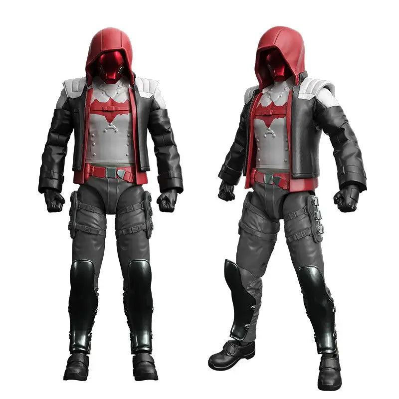 F5 Roundd Culture Batman Arkham Knight Figure – Deathstroke & Red Hood Movable Anime Blind Box Toy Collection Gift