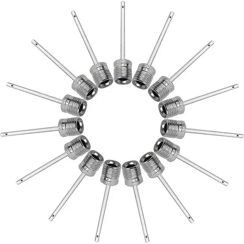 Stainless Steel Ball Pump Needles - Universal Sports Air Valve Adapters for Football Basketball Soccer Inflator Accessories