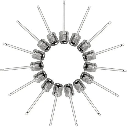 Stainless Steel Ball Pump Needles - Universal Sports Air Valve Adapters for Football Basketball Soccer Inflator Accessories