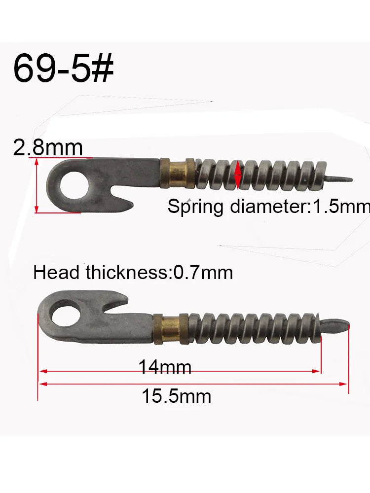 100pcs Glasses Spring Insert Hinges – Eyeglasses Repair & Replacement Accessories