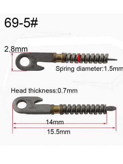 100pcs Glasses Spring Insert Hinges – Eyeglasses Repair & Replacement Accessories