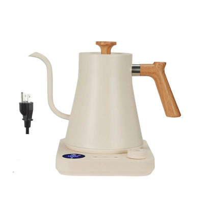 Electric Gooseneck Kettle 900ml — Smart Hand Brew Coffee Pot with Temperature Control & Rapid Heating, 110V/220V