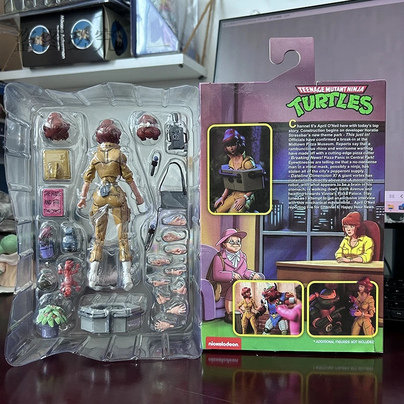 NECA Version 2.0 Female Reporter Action Figure — Yellow Clothes Collectible GK Statue Model Toy, Christmas Gift
