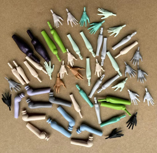 Doll Replacement Arms & Legs – DIY Parts and Dressing Accessories for Custom Dolls