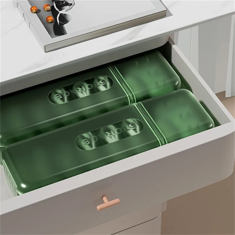 Nordic Cable Management Box – Plug Board Storage Case and Wire Organizer for Router, Socket, and Desktop Accessories