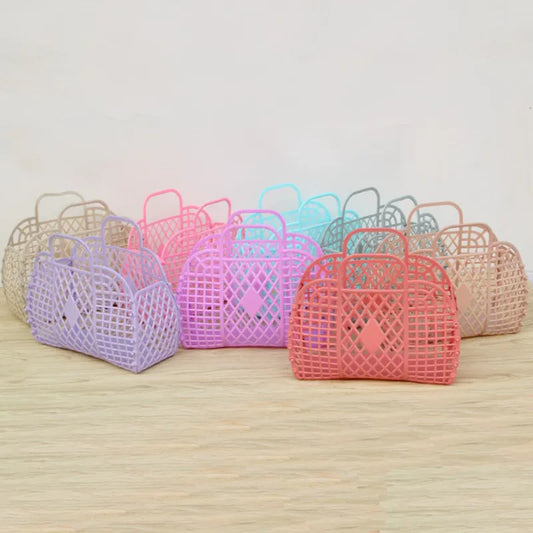 Versatile Detachable Plastic Shower Basket - Perfect for Bathrooms, Shopping, and Home Storage Organization