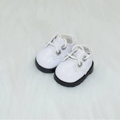 LABUBU Leather Shoes for 17cm Cotton Dolls – Casual Sports Boots DIY Doll Accessories
