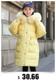 Children’s Winter Clothing Set – Baby Down Jacket Parka & Thick Snowsuit for Boys and Girls