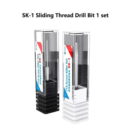 JTX SK-1 Alloy Bit Slider Screw Extractor – Professional Tool for iPhone Mobile Phone Stripped Screw Removal