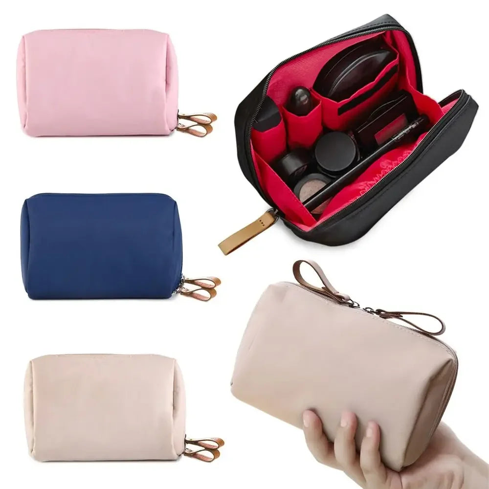 Portable Women’s Mini Makeup & Cosmetic Bag – Small Lipstick Pouch & Toiletry Organizer