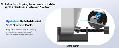 Aluminum 4-Port USB 3.0 Hub — High-Speed Clip Hub with Power Supply, 5–10Gbps Data Transfer, USB 3.2 for Mac & PC