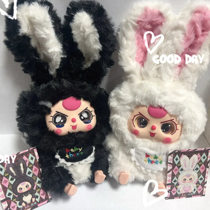 1:1 Replica Baby Three Lily Rabbit Vinyl Plush Blind Box – Cute Kawaii Doll, Bag Pendant & Christmas Gift Ornament