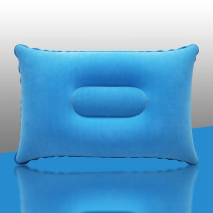 Inflatable Air Pillow Bed – PVC Nylon Camping & Travel Pillow for Neck and Back Support