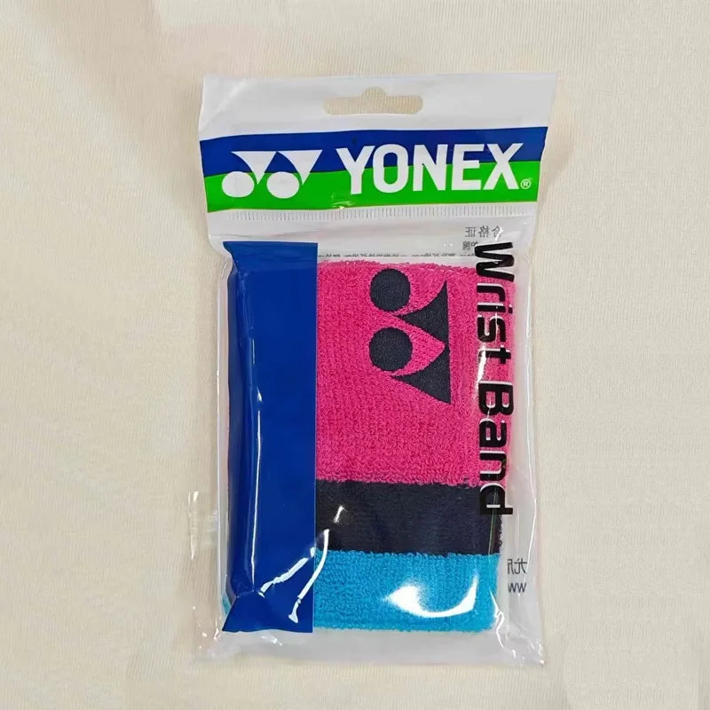 YONEX 75th Anniversary Sports Wristband - Sweat-Absorbent Thickened Wrist Support for Badminton and Tennis