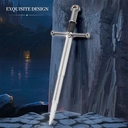 Creative Samurai Sword Building Blocks Set – Anime Weapon Model Bricks Assembly Toy, Inspired Fantasy Sword Display for Kids, Boys & Christmas Gifts