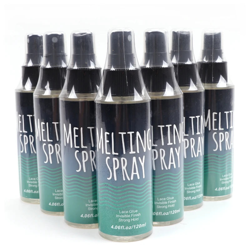 120ml Lace Melting Spray – Seamless Finish Glue, Invisible Hair Adhesive for Lace Wigs, Strong Hold