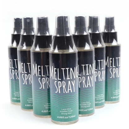 120ml Lace Melting Spray – Seamless Finish Glue, Invisible Hair Adhesive for Lace Wigs, Strong Hold