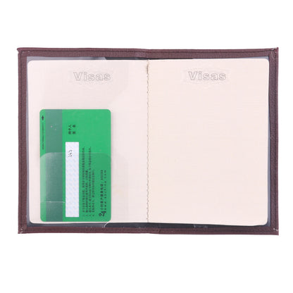 France Travel Passport Holder Case: Leather Fashion French Passport Cover Wallet for Men and Women