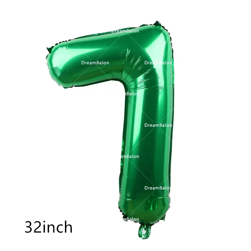 Grincs Christmas Party Balloon Decoration Set – Merry Xmas Banner Cake & Disposable Tableware Supplies Green Red