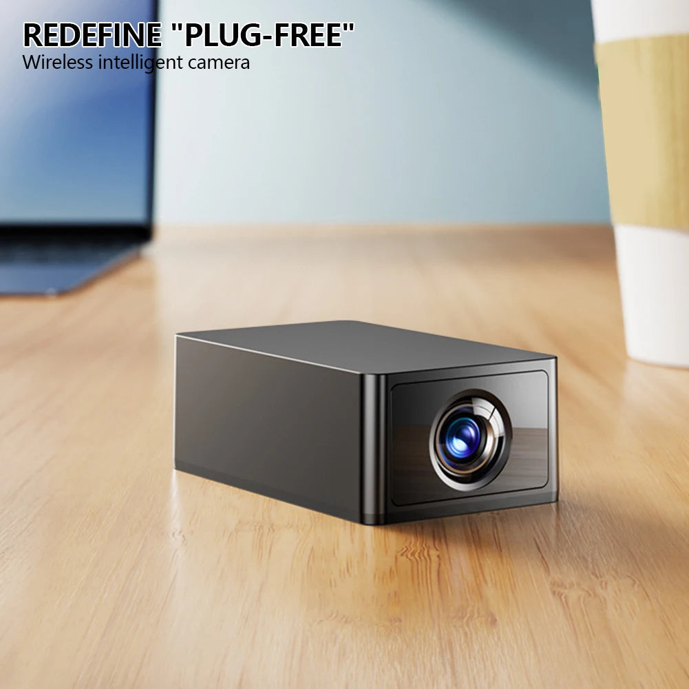 Mini WiFi Security Camera - Wireless HD Indoor Surveillance Cam with IR Night Vision