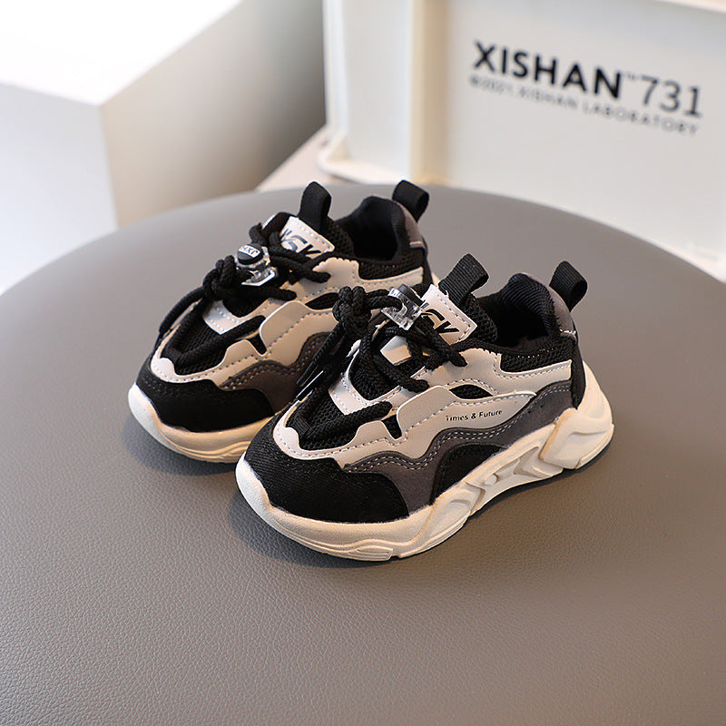 Kids Sport Shoes – Breathable Mesh Boys & Girls Sneakers for Spring & Autumn Outdoor Running