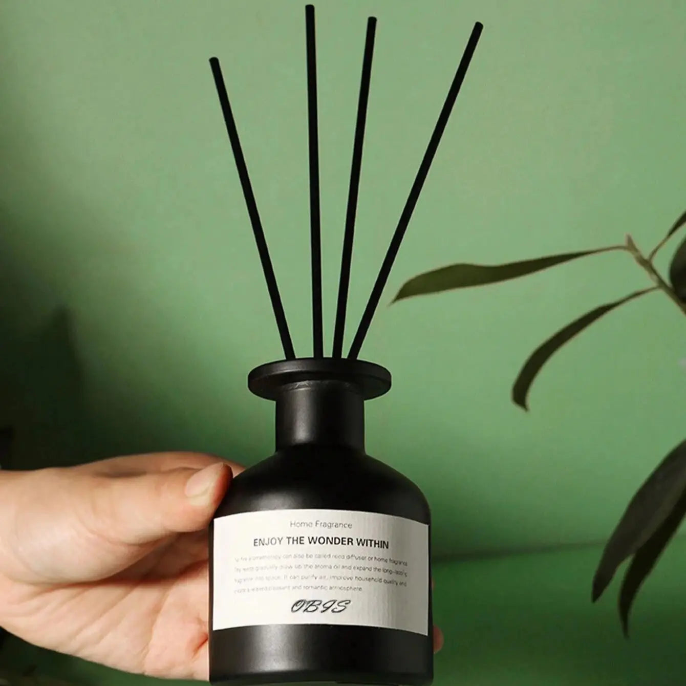 50ml Aromatherapy Freesia Jasmine Reed Diffuser – Flameless Essential Oil Room Air Freshener