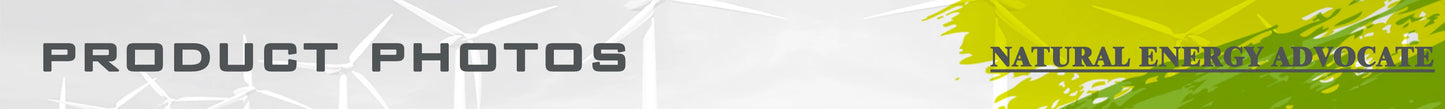 3000W Vertical Wind Turbine – 12V/24V/48V Small Windmill with 220V Output for Home & Farm, Includes MPPT Controller